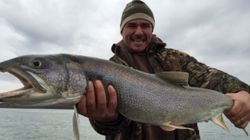 Angler with a 35-inch fish in Palm Bay