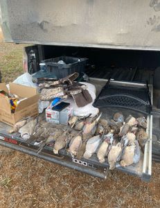 Group of 34 people fishing and hunting in Rockport