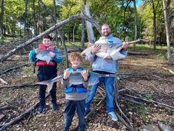 3 people fishing in OK