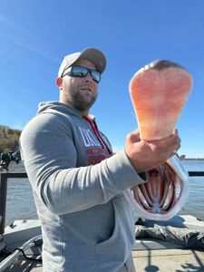 One person fishing in OK