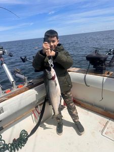 Experience prime salmon fishing charters in Oswego