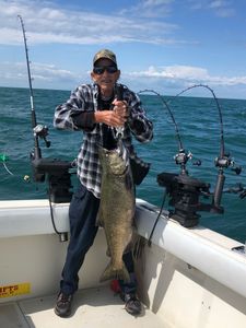 Angler holding a 26-inch fish in Mexico