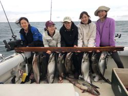 7 Chinook Salmon fishing in NY