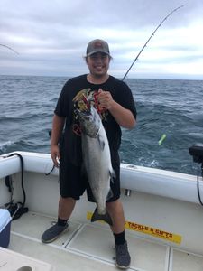 Coho Salmon caught while fishing in Mexico