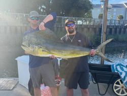 Rods out in Charleston today.