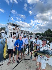 3 large fish caught during cruises and fishing trip in SC