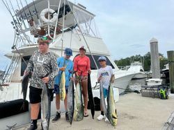 7 Cero Mackerel and Wahoo Fish caught on a cruises and fishing trip in SC