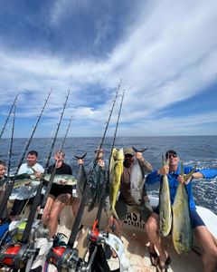 4 large fish caught during a cruises and fishing outing in SC