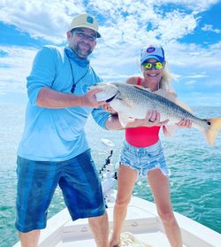 Redfish catch at Jacksonville Beach