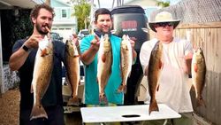 6 redfish caught on fishing trip in FL