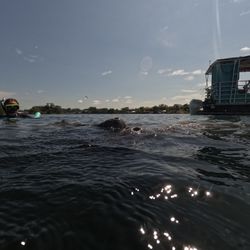 A person enjoying water sports and fishing tours in Crystal River
