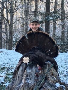 Two hunters in Millboro