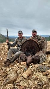 Two people hunting in Millboro