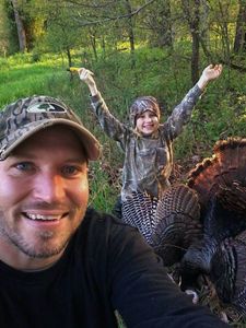 Two people hunting in VA