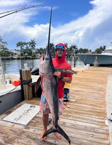 Swordfish reeled in Florida!