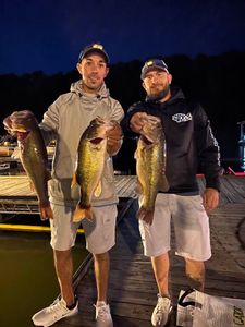 2 anglers fishing in Osage Beach