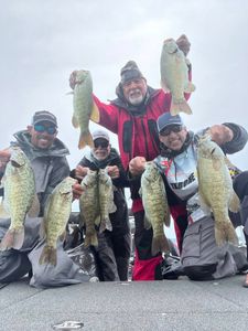 Smallmouth bass fishing at a location in MO
