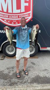 Largemouth bass caught by angler in Osage Beach