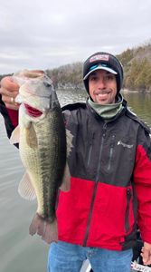 Largemouth bass caught while fishing in Osage Beach