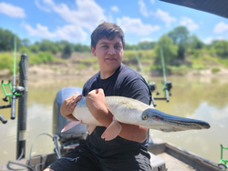 Angler fishing in TX