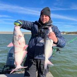 A person fishing in Texas