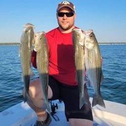 4 big fish caught while fishing in TX