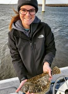 Caught a Flounder in Port Aransas