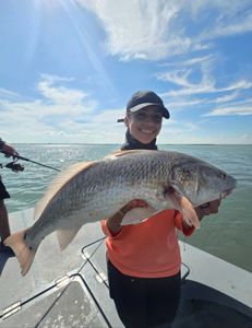 A single angler fishing in TX