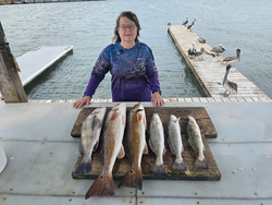 Blasted the big spotted weakfish and black drum today in Port Aransas!