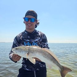 Redfish action in Port Aransas—Texas angling!