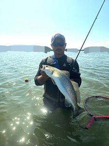 1 angler fishing in TX
