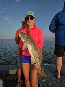 Lone angler with a big fish catch in TX