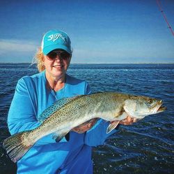 Lone angler enjoys fishing in TX