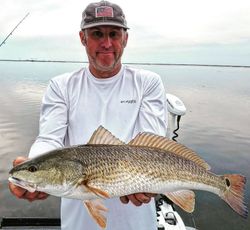 Redfish caught in TX, 25 inches long