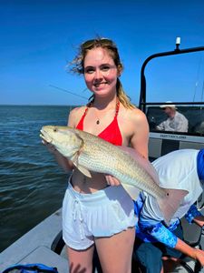Redfish caught while fishing in TX