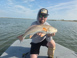 Nice redfish on light tackle today at Conn Brown Harbor!
