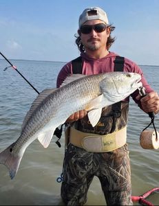 Redfish caught in TX fishing adventure