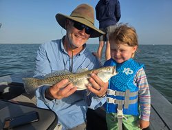 Snagged a trophy Spotted Weakfish at Conn Brown Harbor with my Light Tackle setup!
