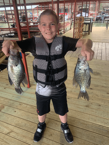 Crappie fishing on Table Rock lake