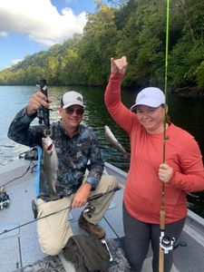 Hooked Some Trout in Lake Taneycomo