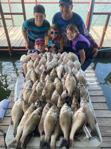 Bass action at Lake Ray Hubbard