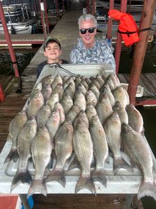 6 big fish caught while fishing in Plano