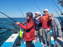 4 anglers fishing in WI