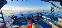 Person fishing in Sheboygan