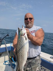 Caught a magnificent sea trout in WI