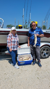 A fishing trip in OH with 2 people