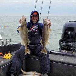 Two big fish caught while fishing in Ohio
