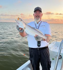 Best trout fishing in Galveston.