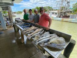 Two big fish caught while fishing in TX
