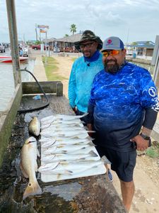 Fishing duo enjoying the great outdoors in League City